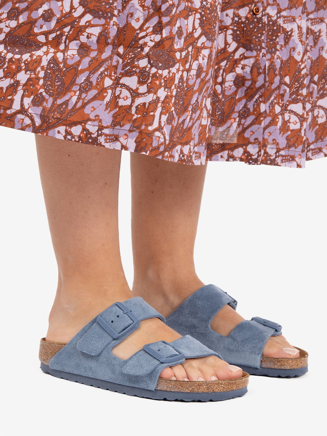 Arizona Suede Leather Elemental Blue