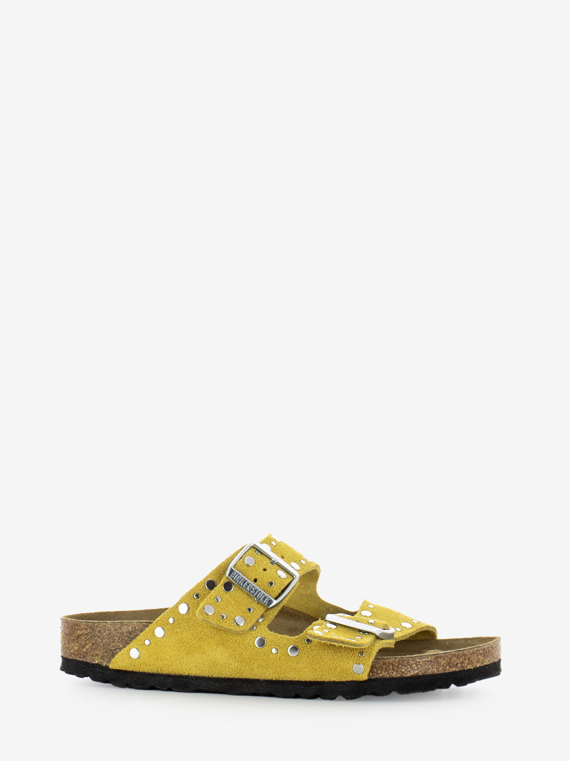 Arizona suede leather rivet ochre