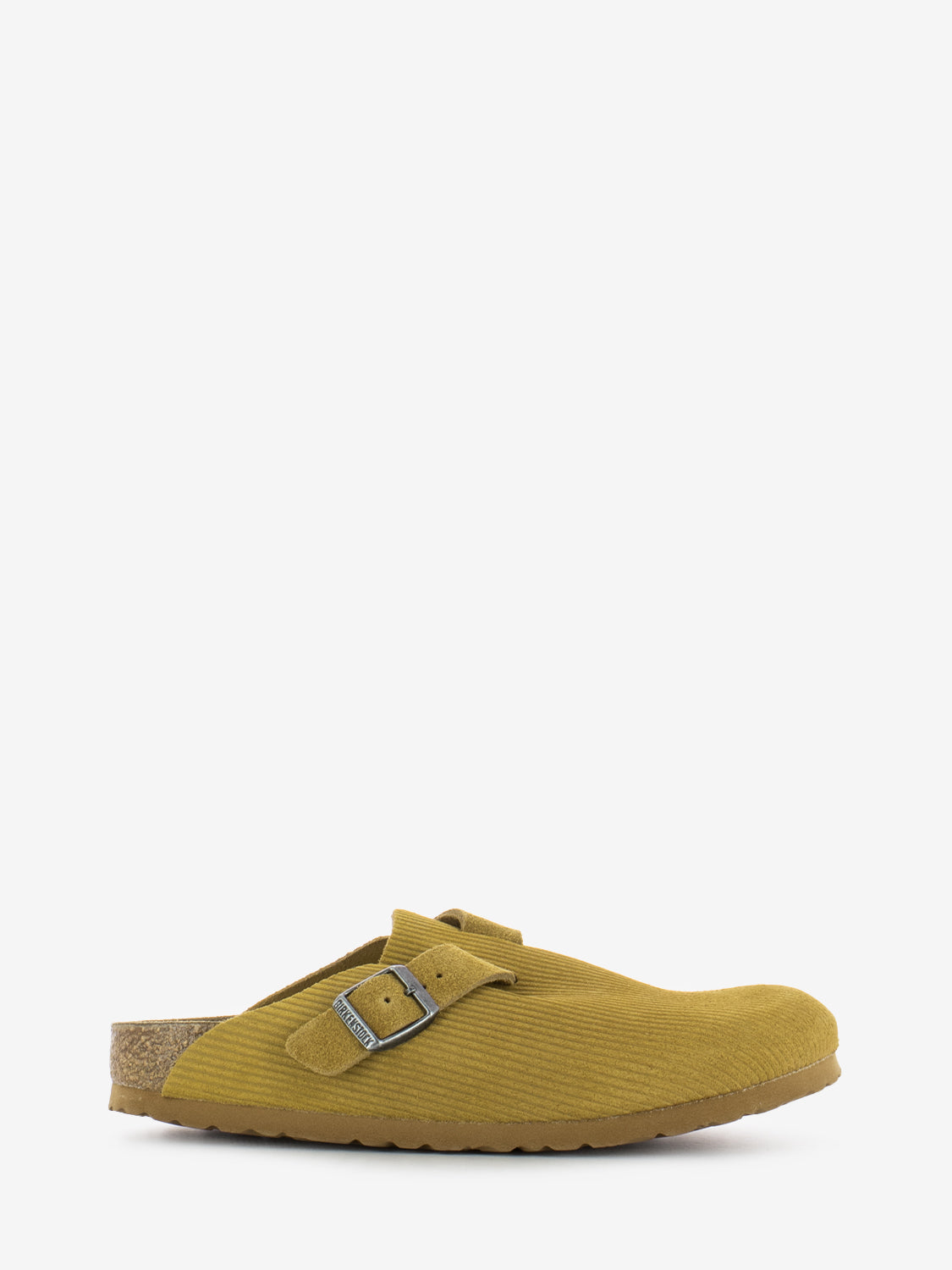 Boston Corduroy Cork Brown Suede Leather