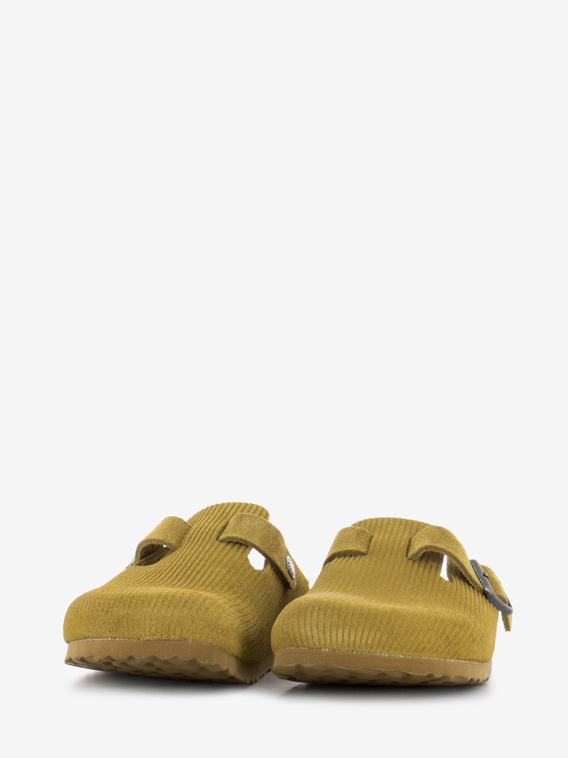 Boston Corduroy Cork Brown Suede Leather