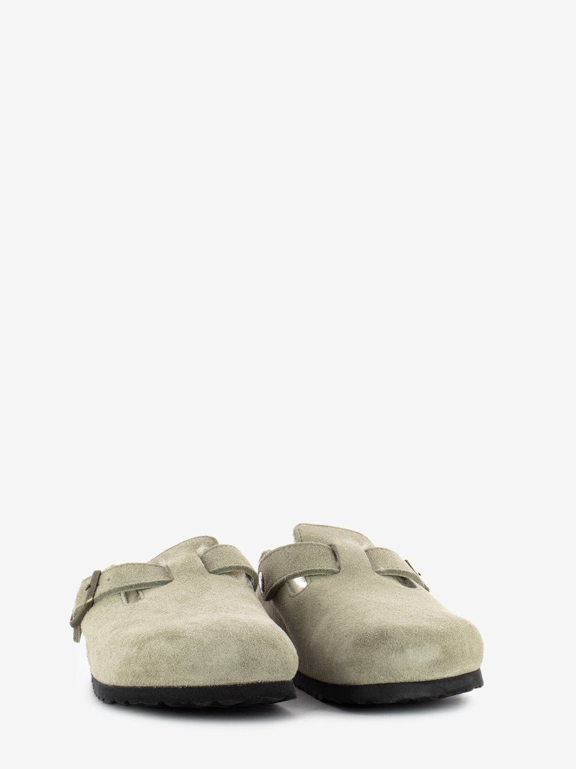 Boston suede shearling taupe