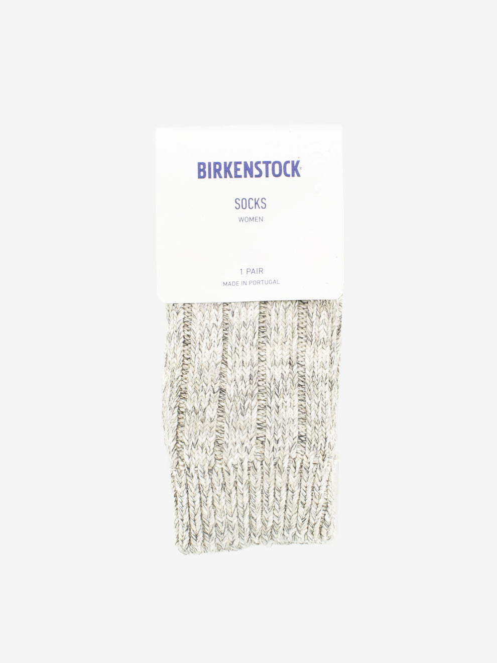 Cotton twist socks light gray