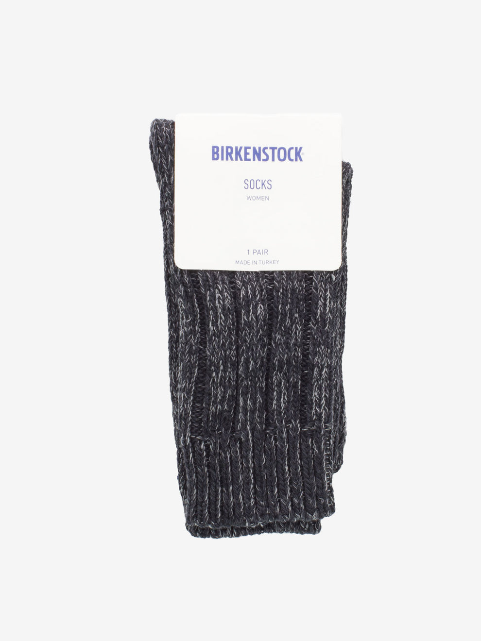 Black cotton twist socks