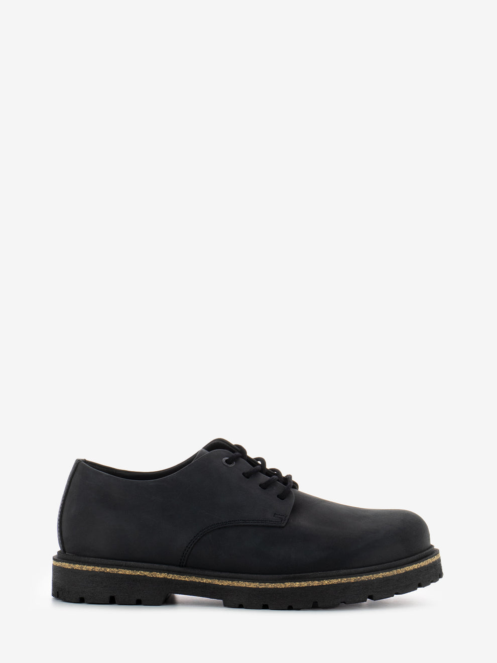 Highwood lace low men black oiled