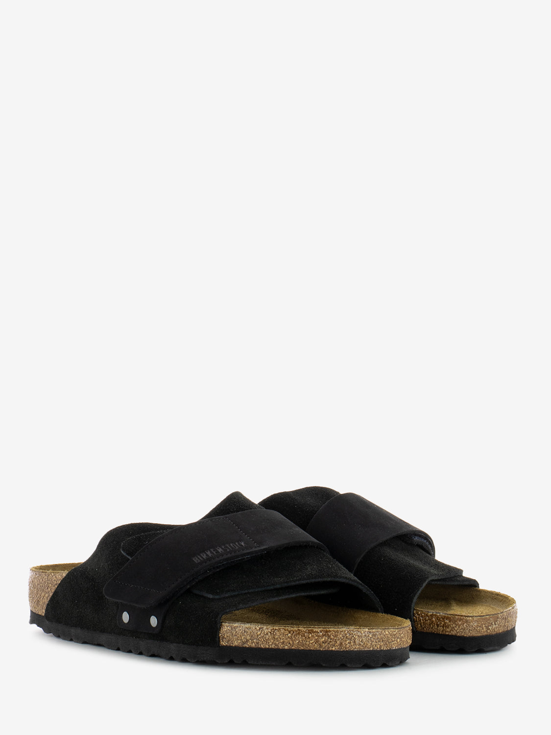 Birkenstock Kyoto suede and nubuck black - Main Image