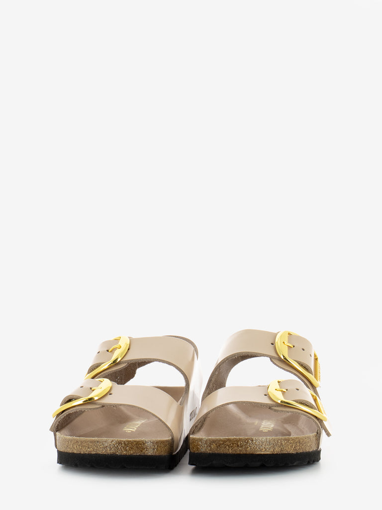 BIRKENSTOCK - Milano Big Buckle shine new beige