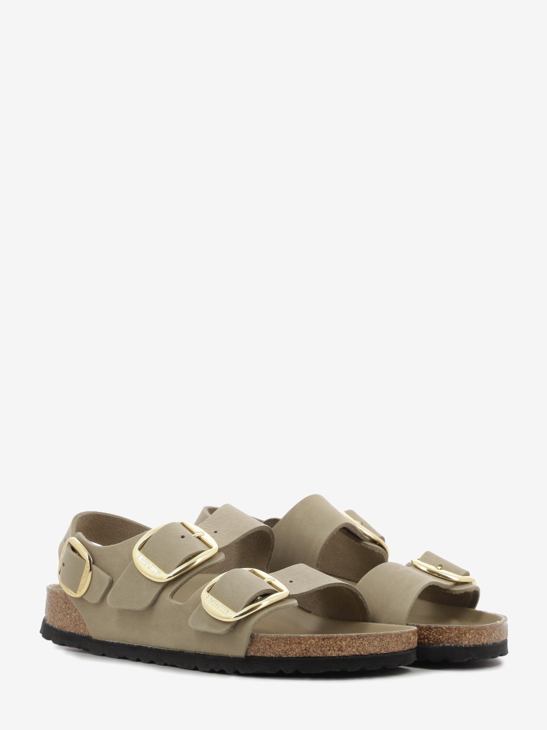 birkenstock milano tobacco Birkenstock - Milano Big Buckle tobacco brown