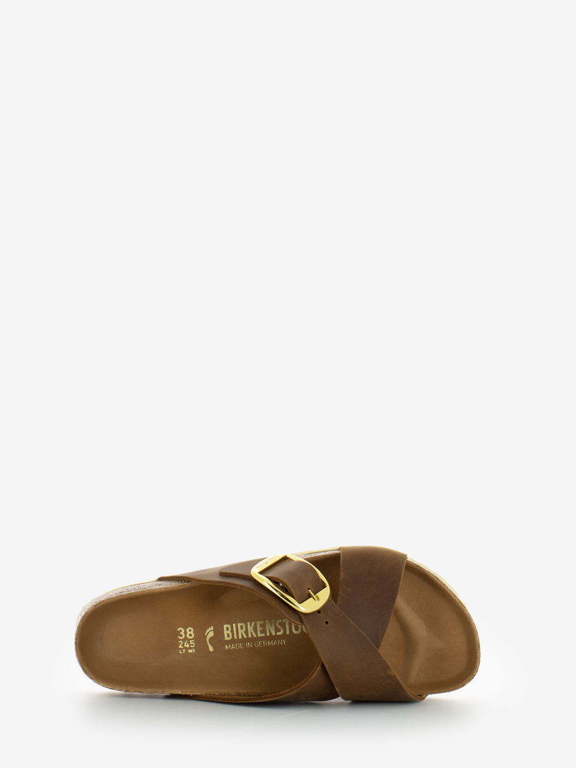 Siena Big Buckle cognac oiled