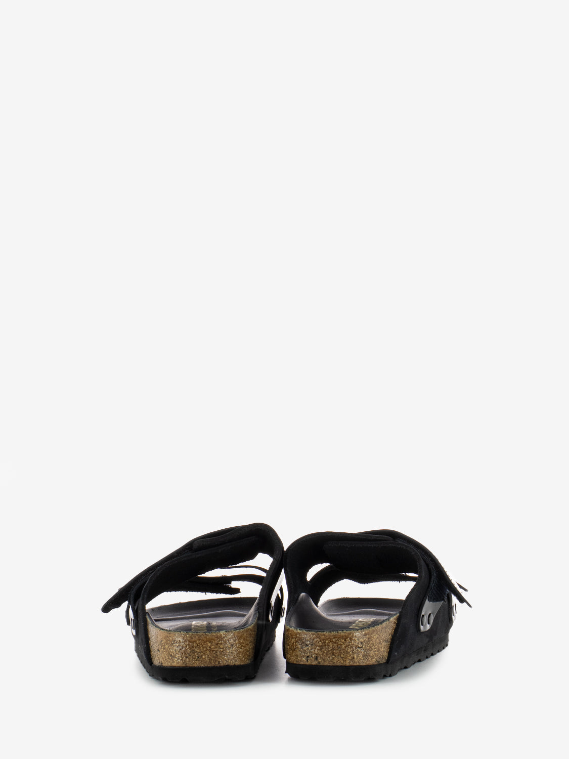 Uji Black Nubuck Leather / High Shine Leather
