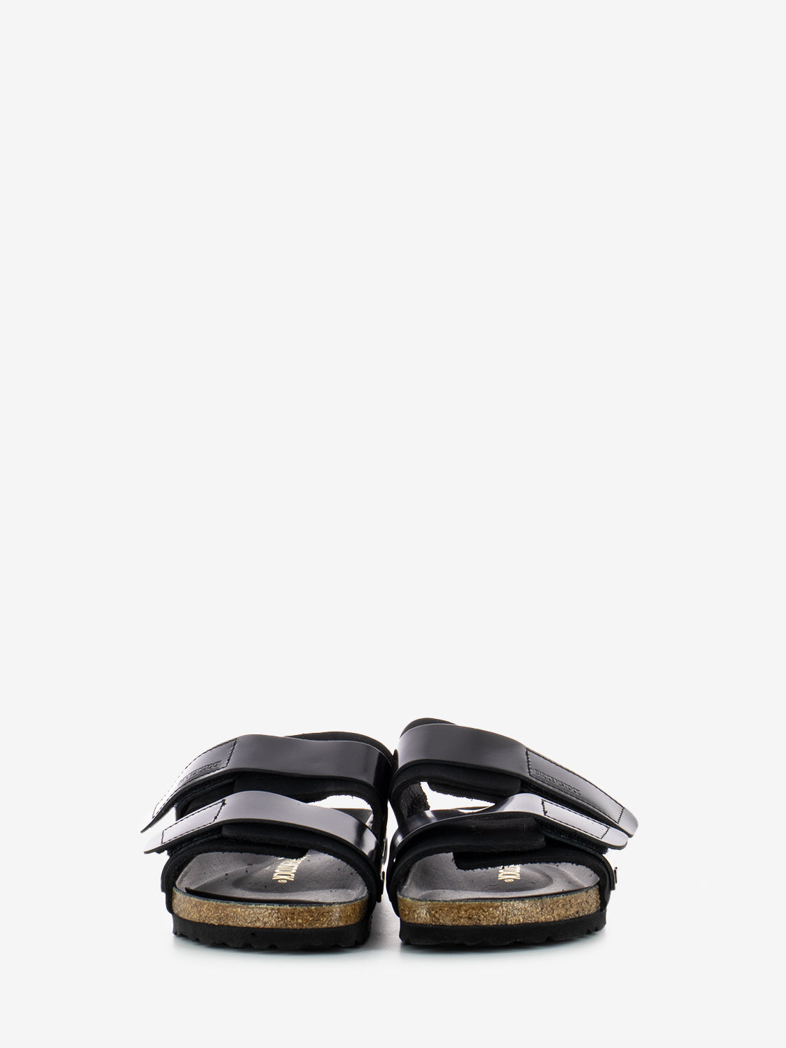 Uji Black Nubuck Leather / High Shine Leather