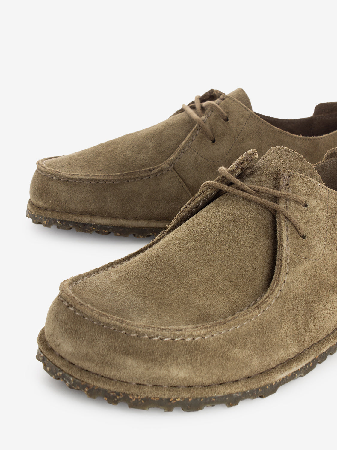 Utti Lace suede gray taupe