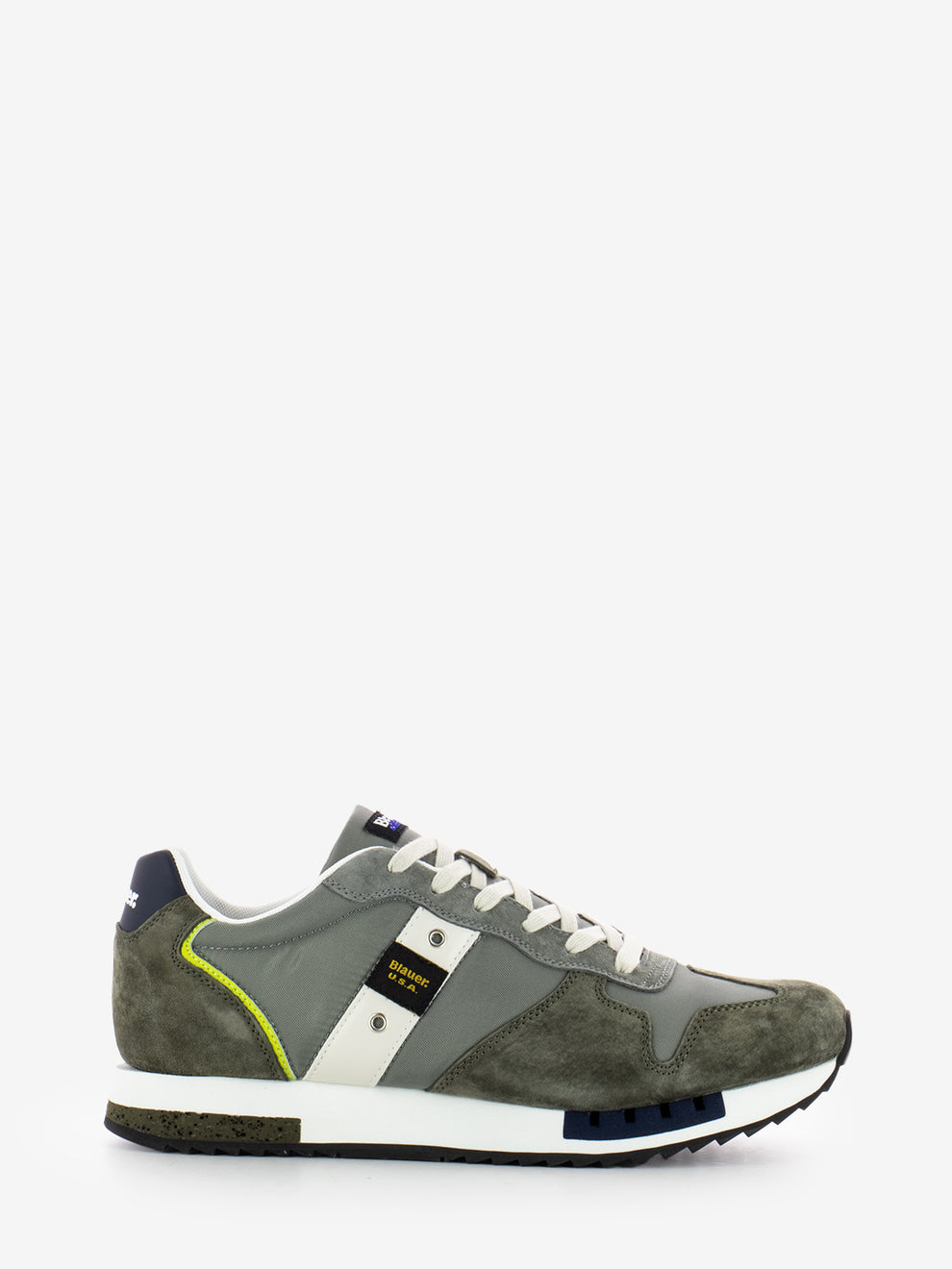 M Queen military / gray sneakers