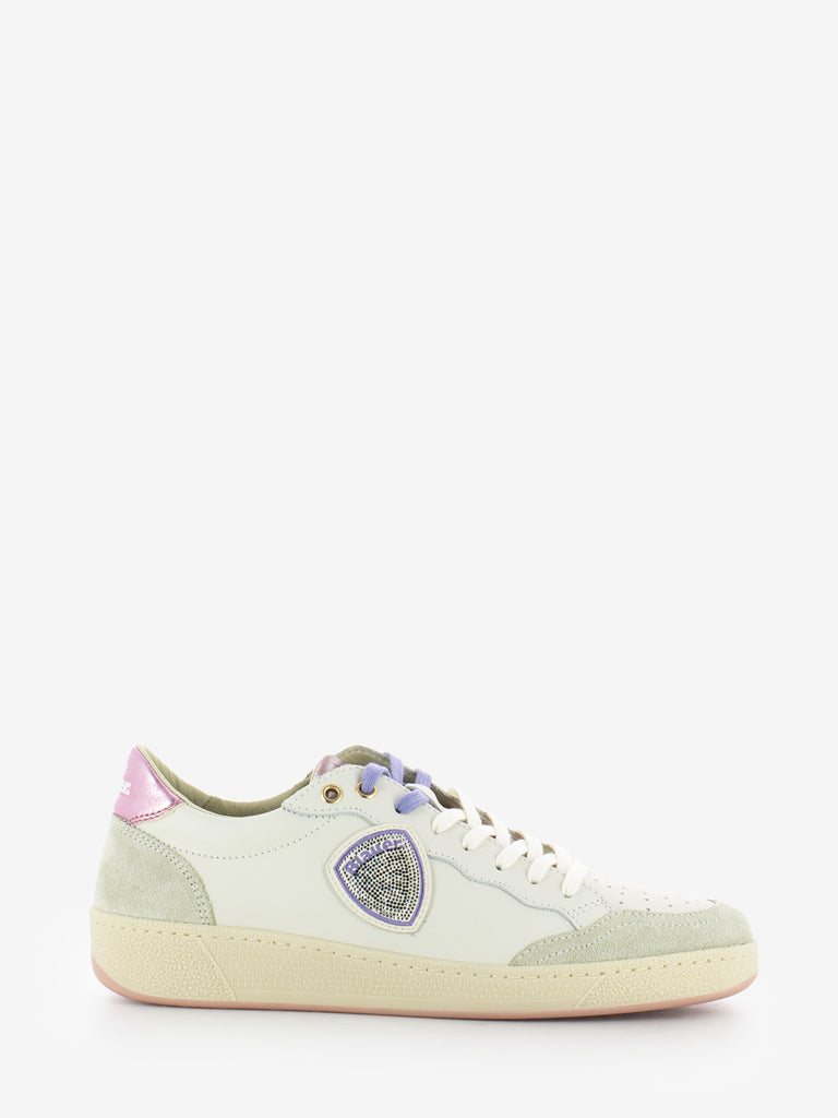 BLAUER - Sneakers Olympia W leather suede fantasy pink
