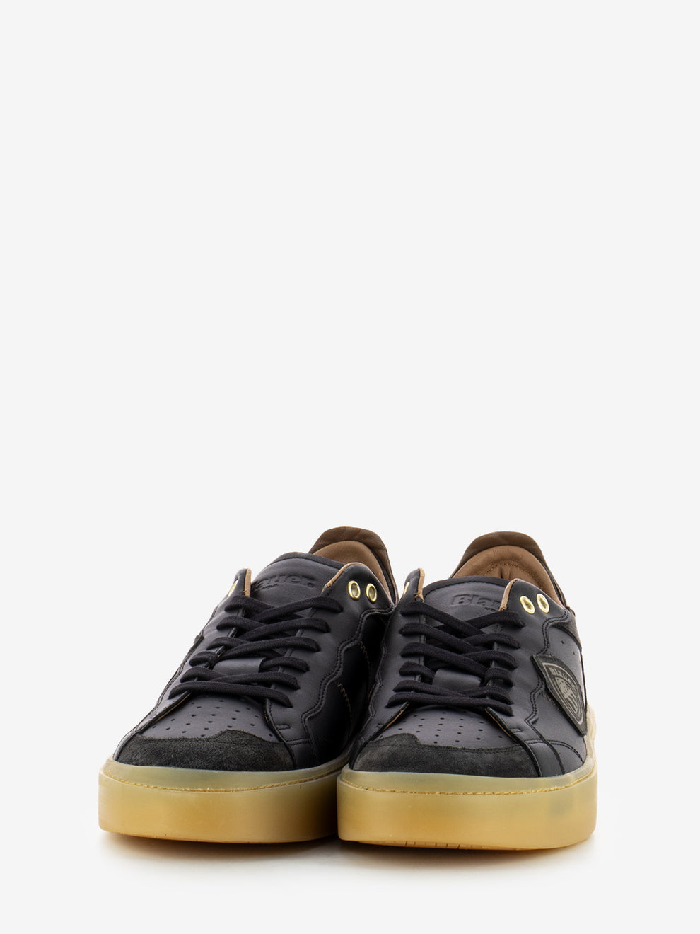 Staten sneakers black dark brown