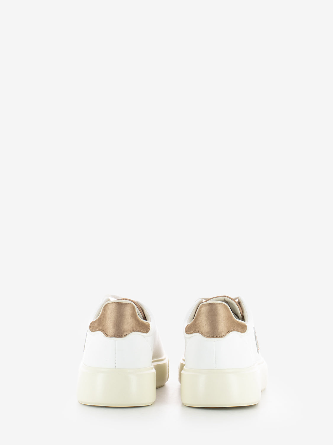 Sneakers Venus leather white / nude