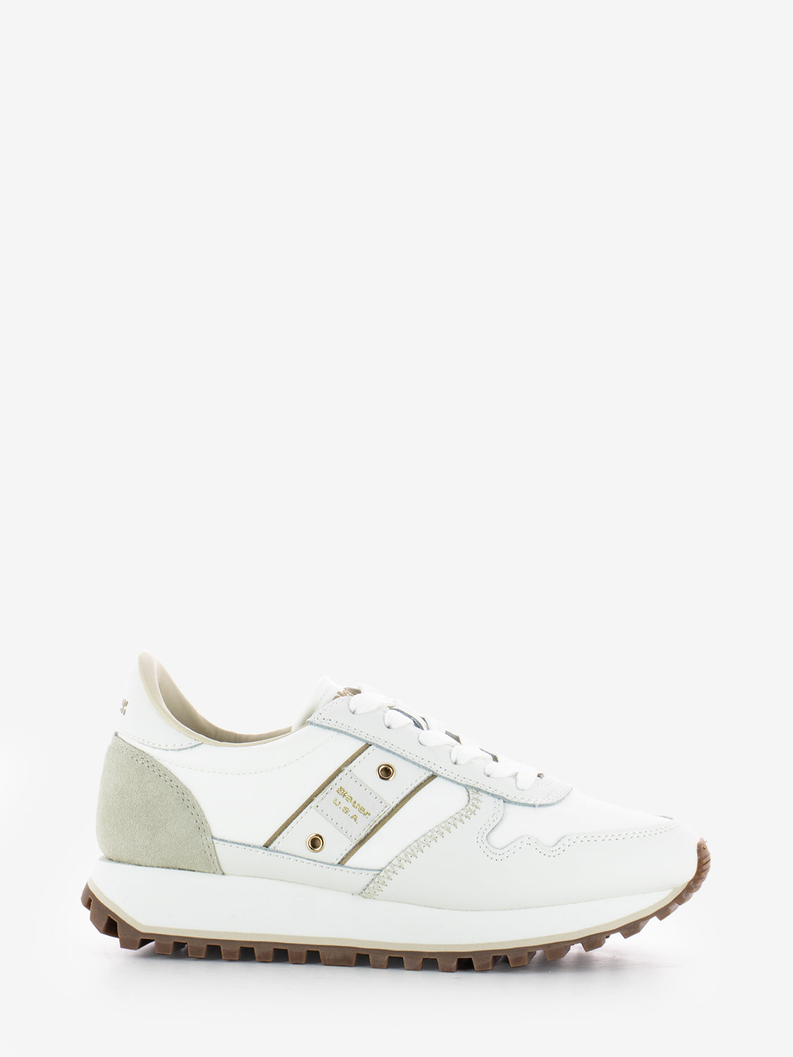 Sneakers W in nylon white / cream