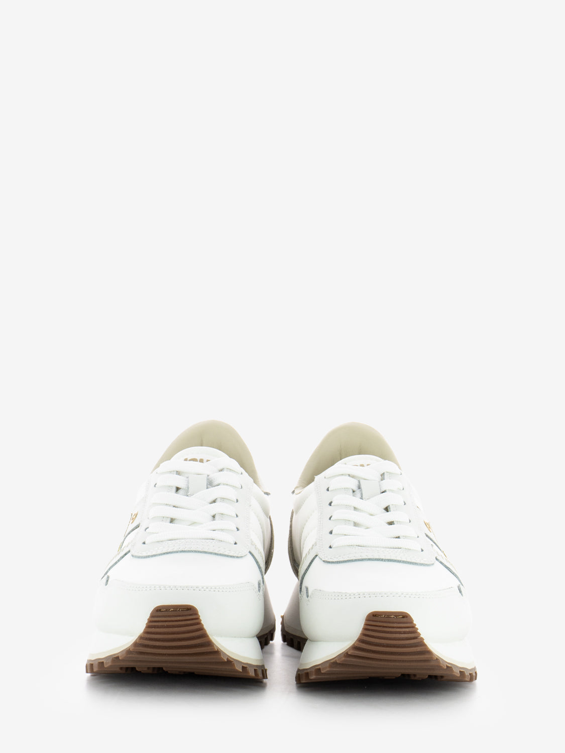 Sneakers W in nylon white / cream
