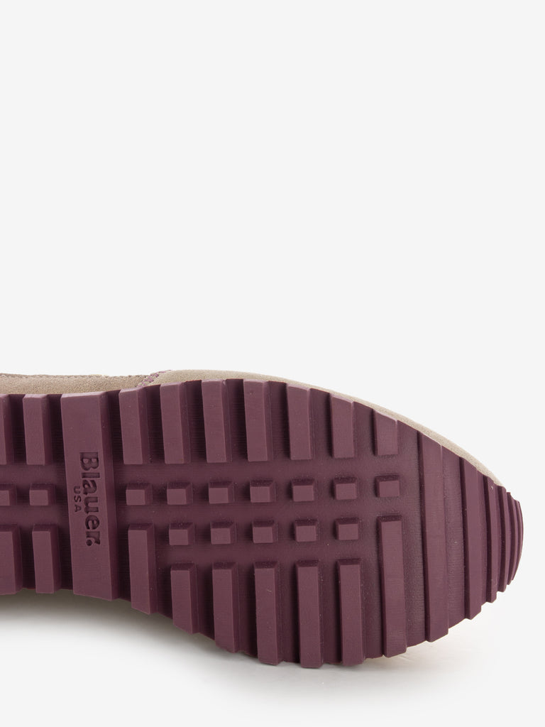 BLAUER - Sneakers W in nylon white / nude