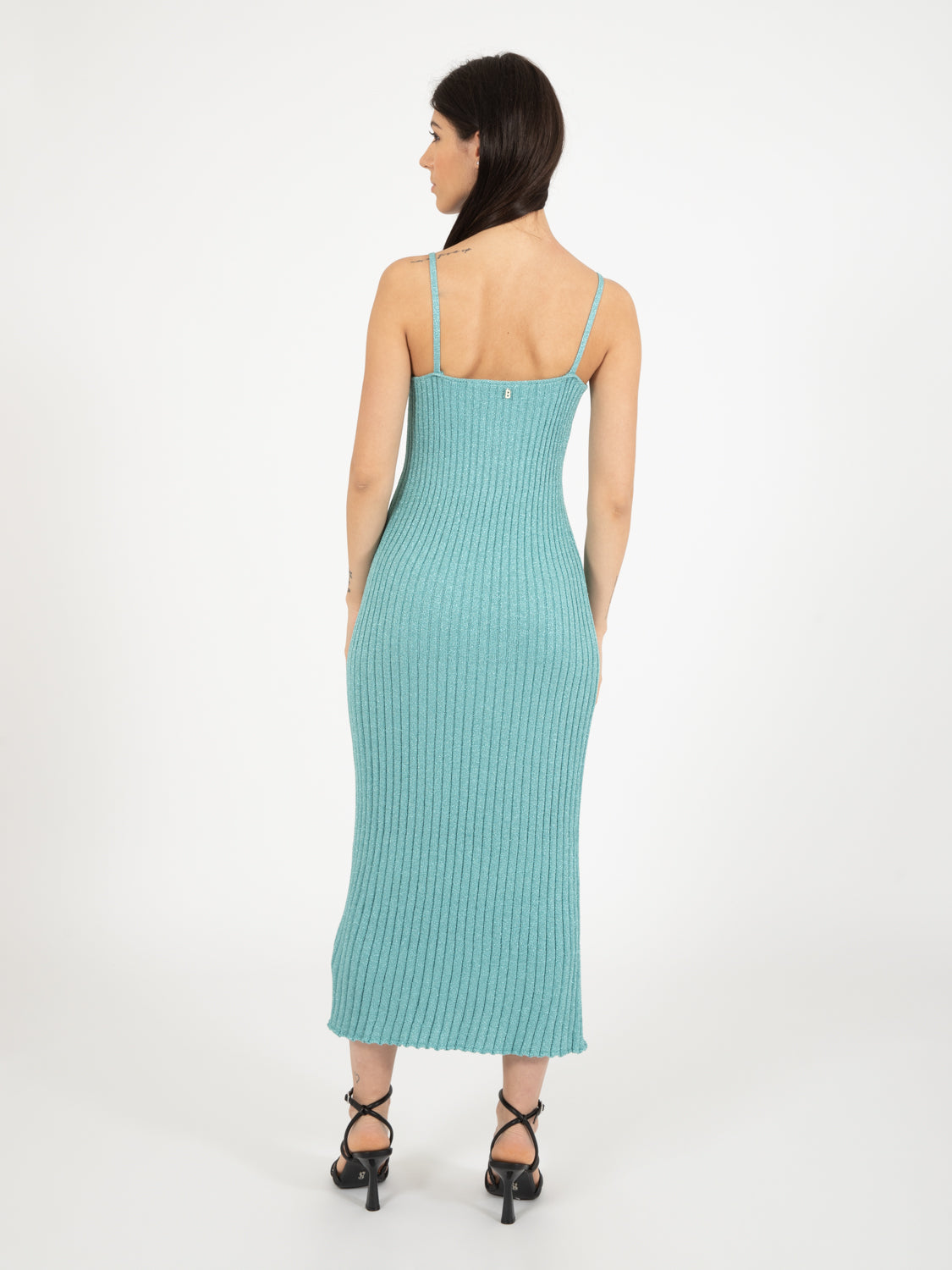 Dress with rhinestone inserts goutte lux