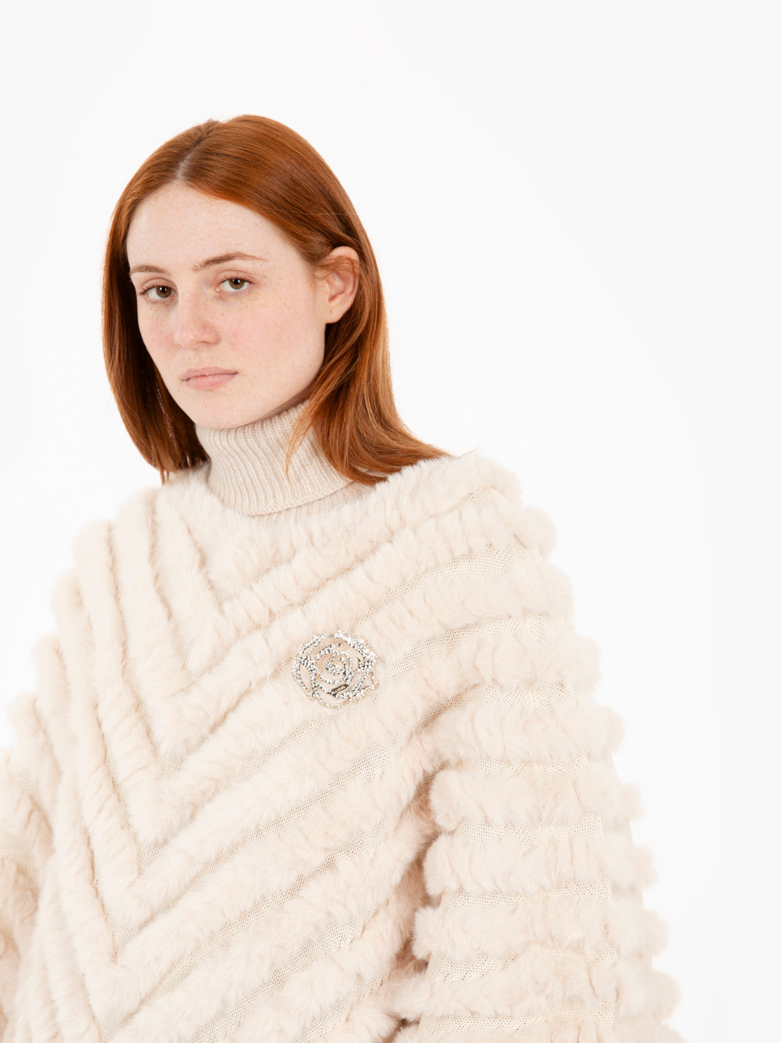 Soft poncho butter cream