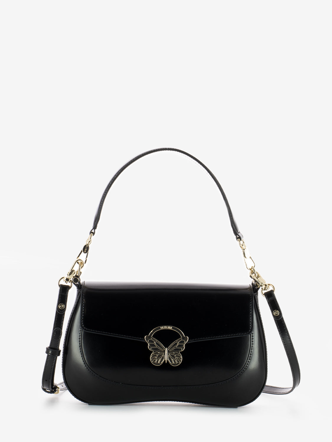 Medium black crossbody bag