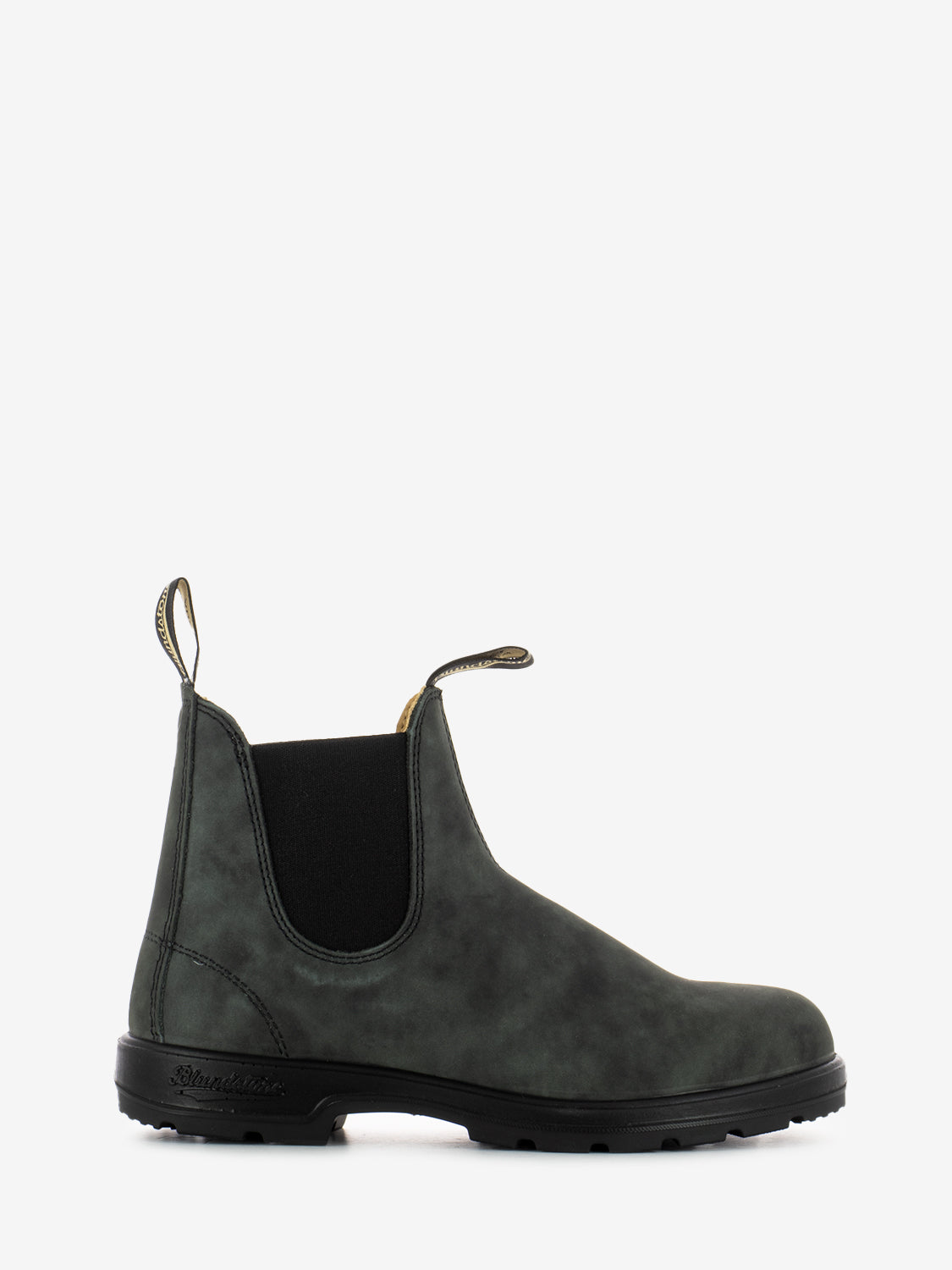 587 elastic sided boot rustic black