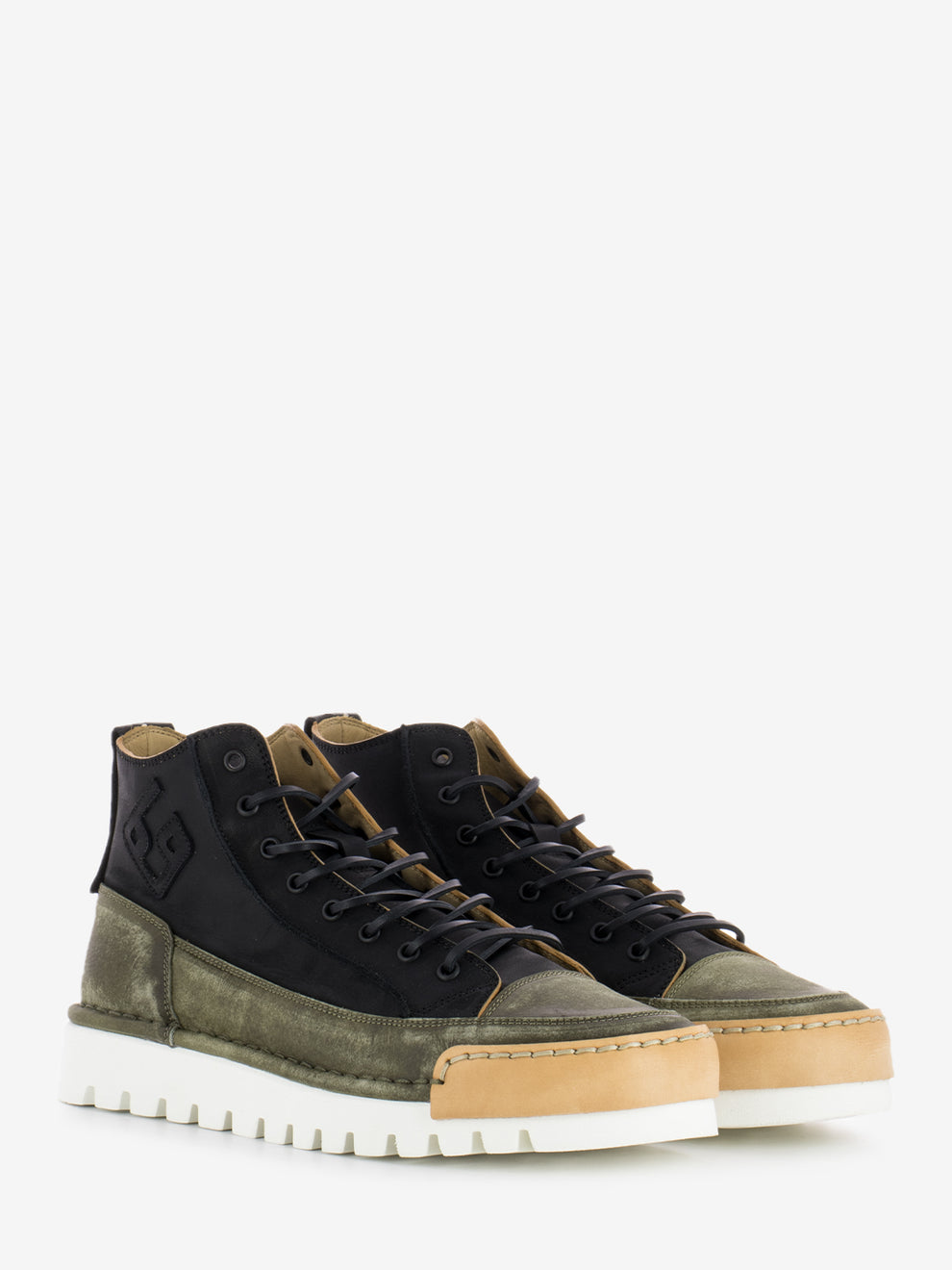 High Polish La Pigna Green / Black