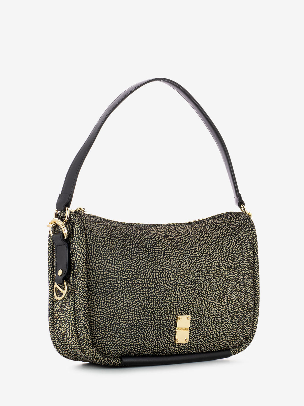 Borsa hobo Cahier OP naturale / nero