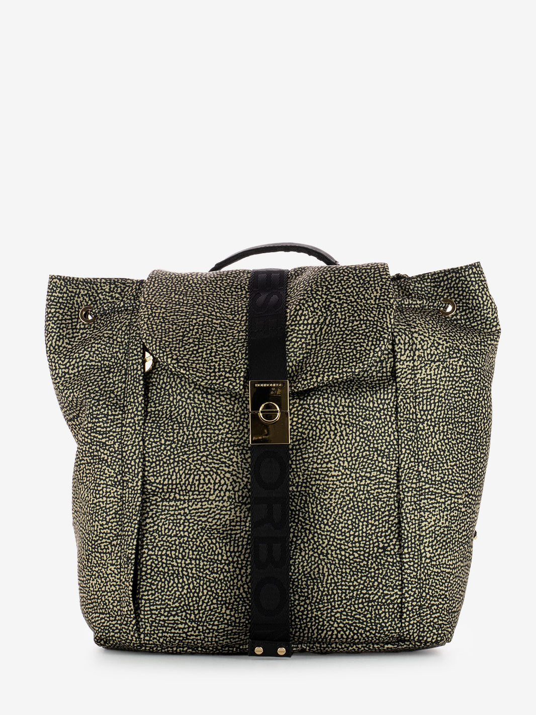 Fold zaino medio naturale / nero