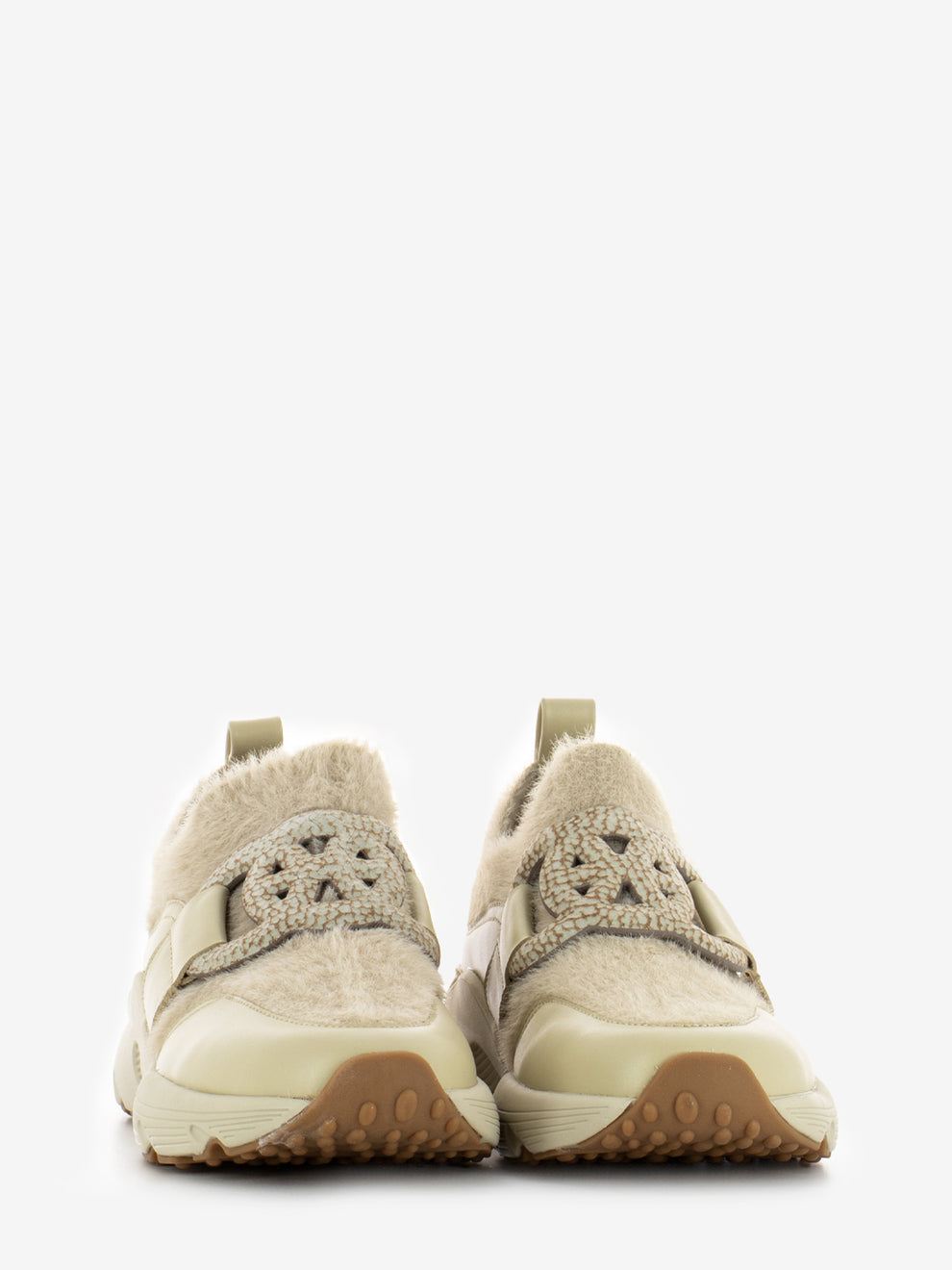 Sneakers running sabbia / mushroom