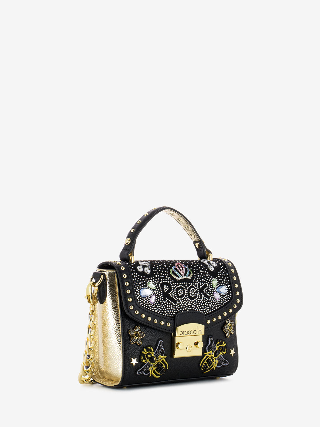 Borsa a mano Rock black