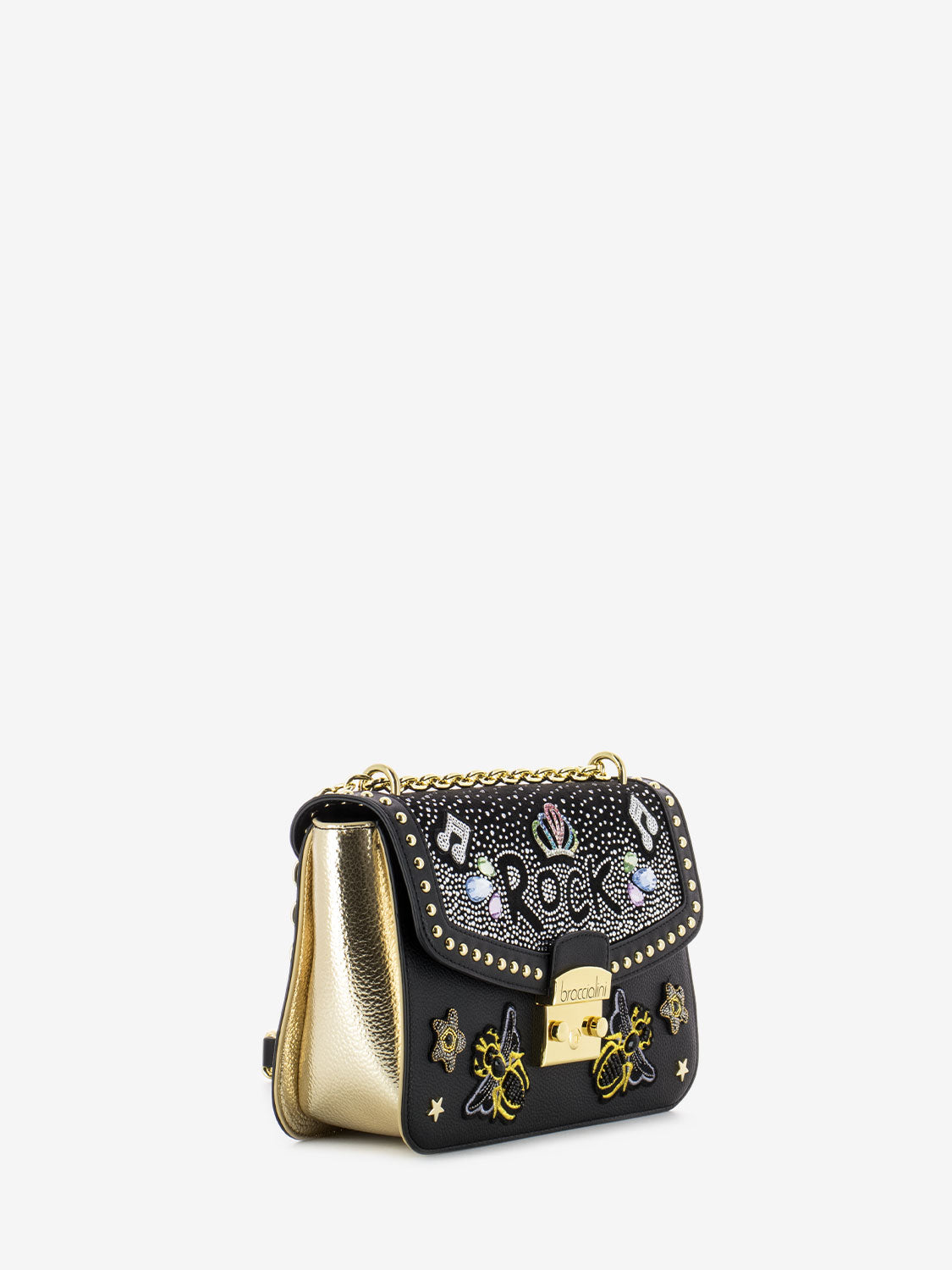 Borsa a tracolla Rock black