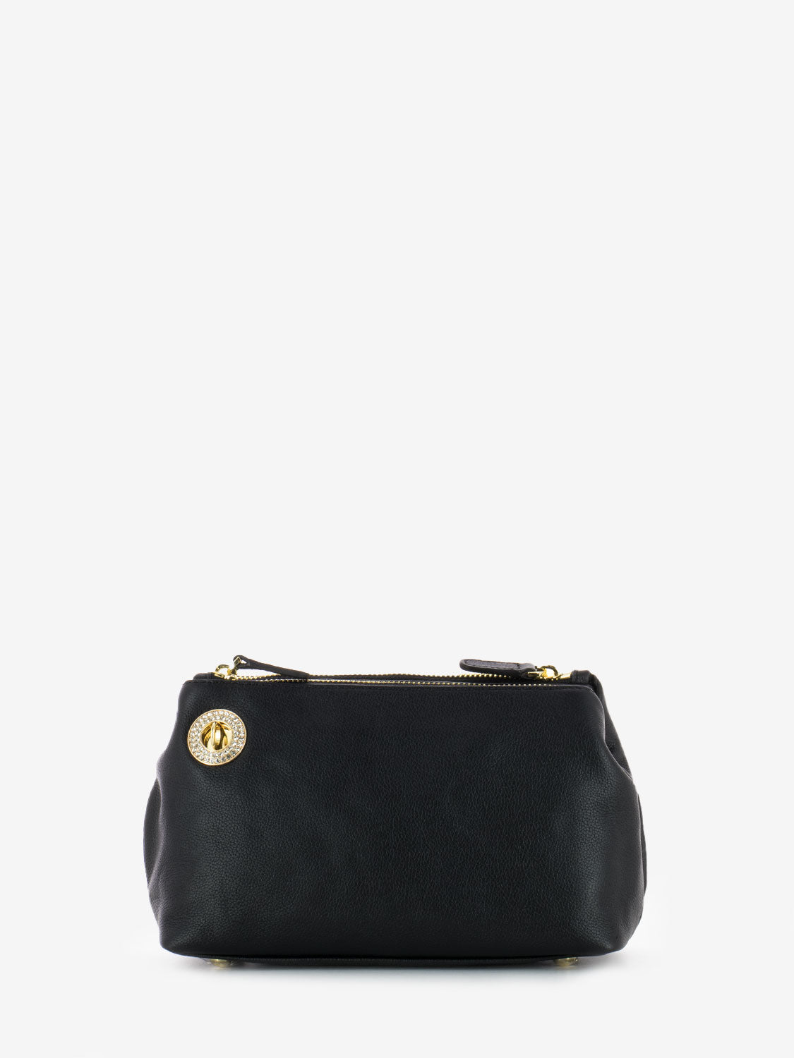 Borsa Nora con strass black