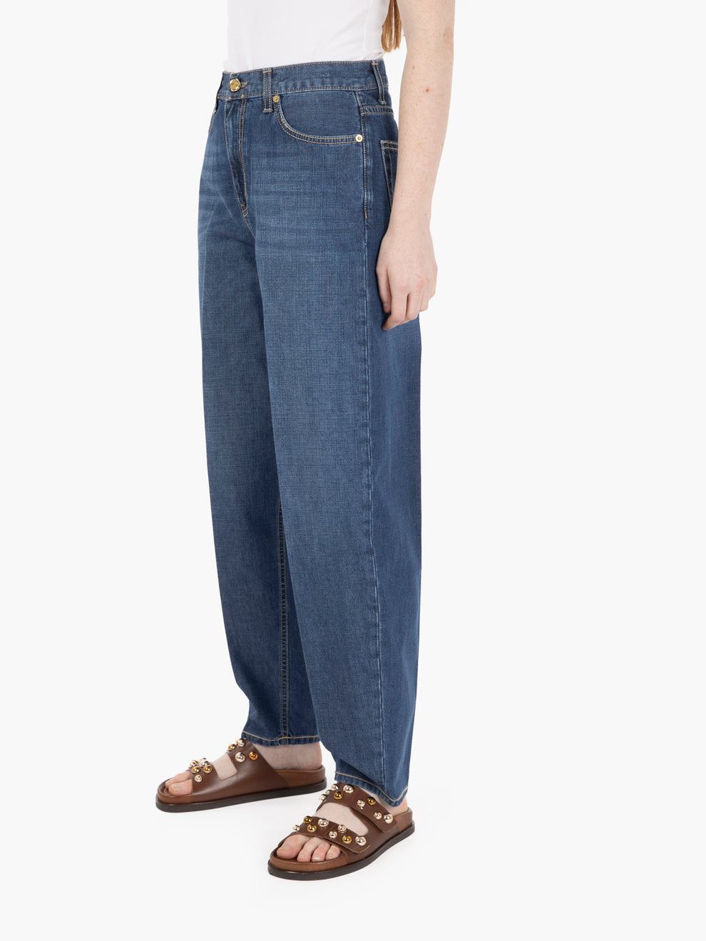 Paris GW carrot fit denim jeans