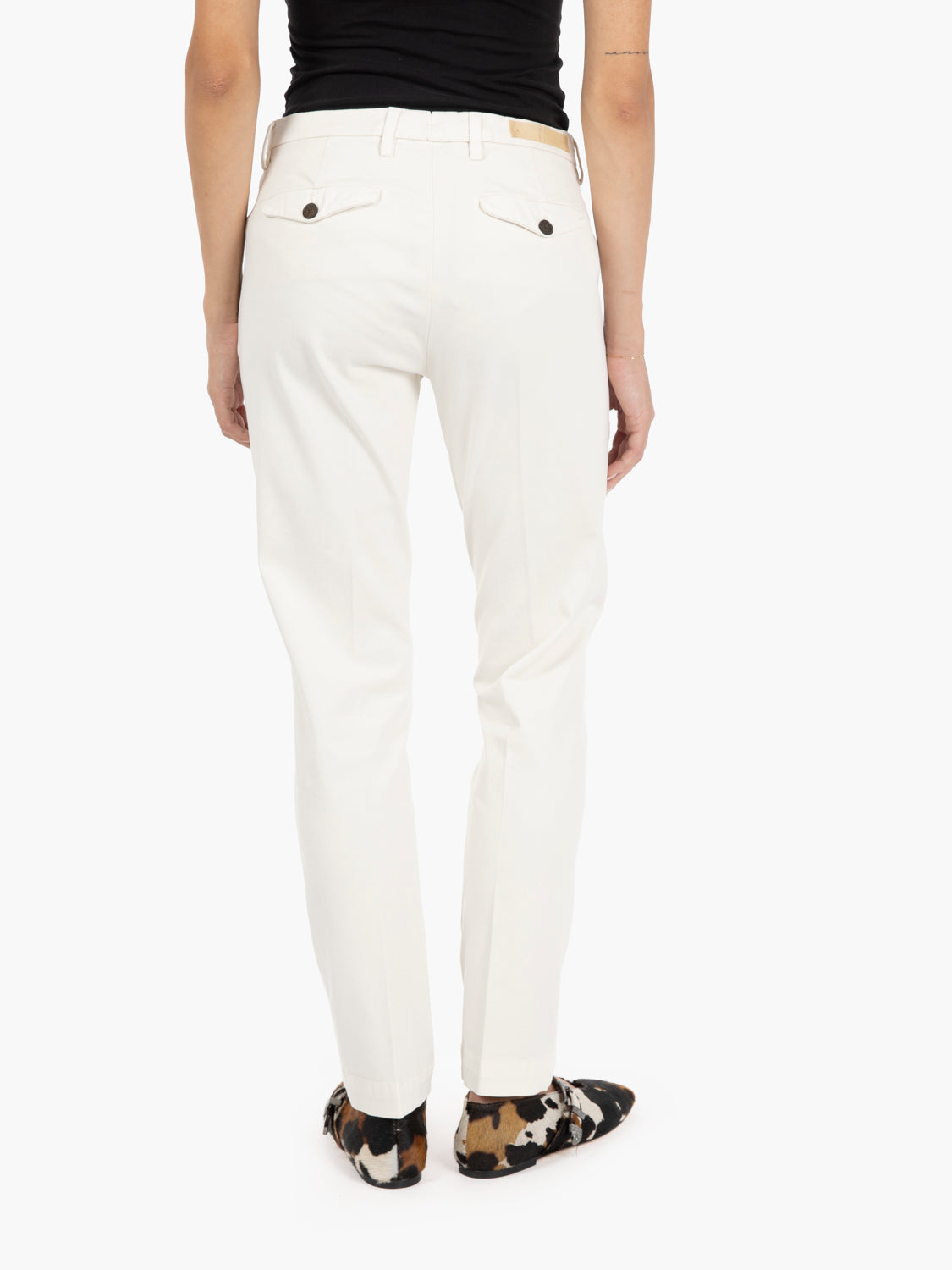 Pantaloni a sigaretta Nicole beige
