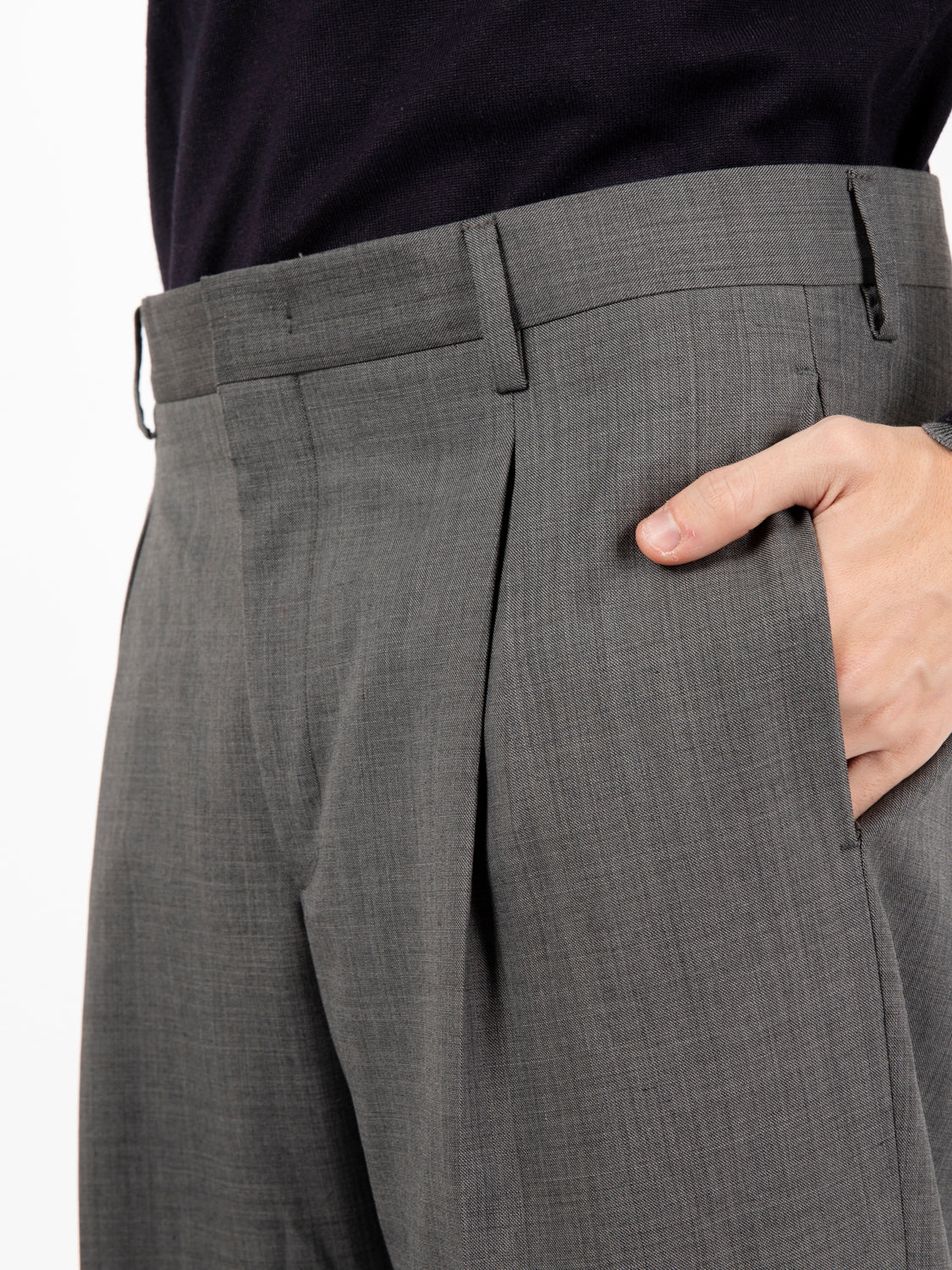 Pantaloni Borgonuovo grigi
