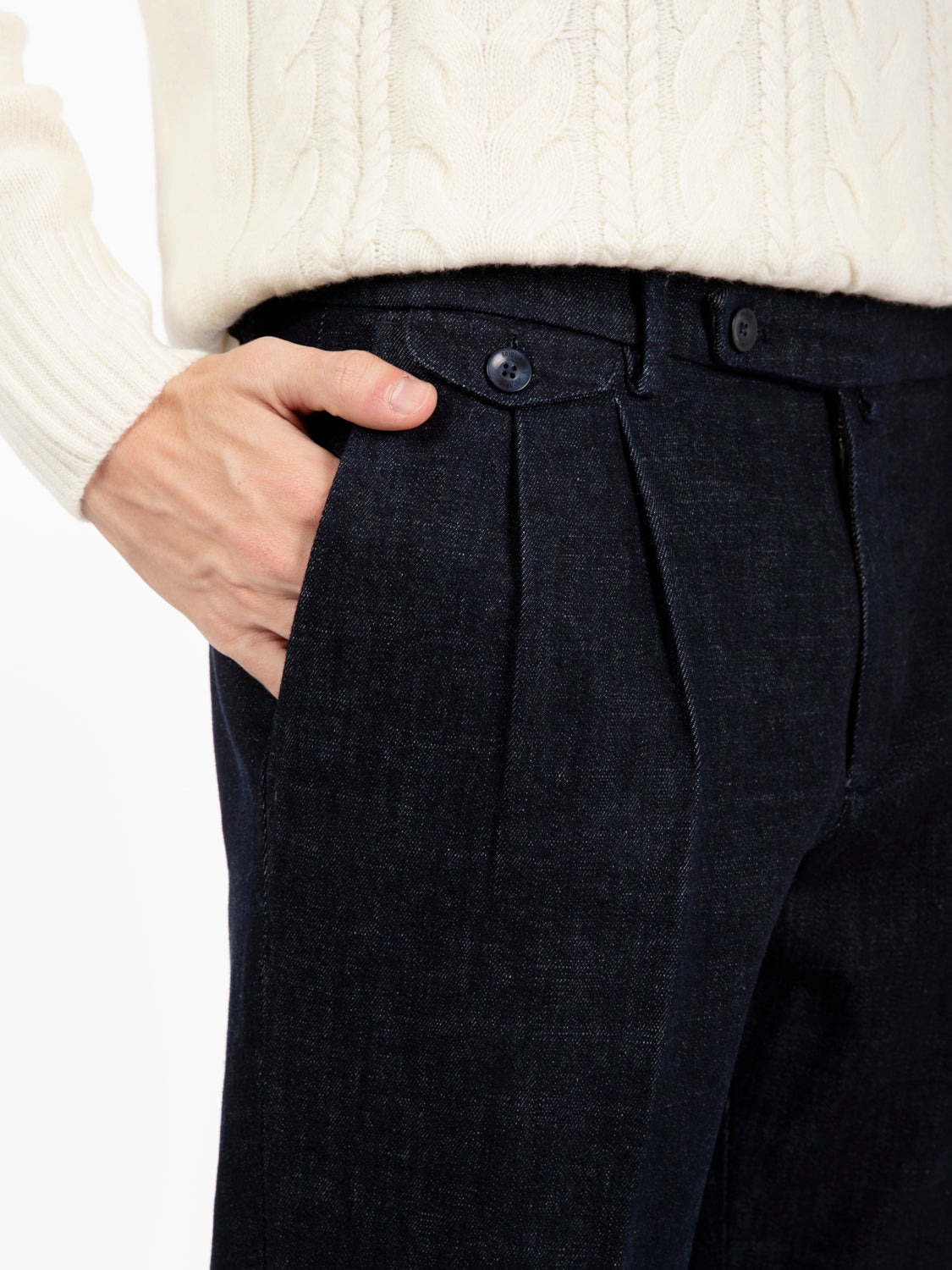 Pantaloni denim BG02D blu