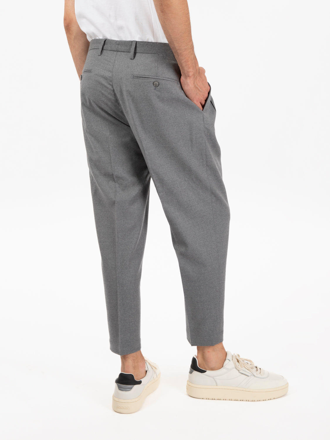 Pantaloni Portobello grigio