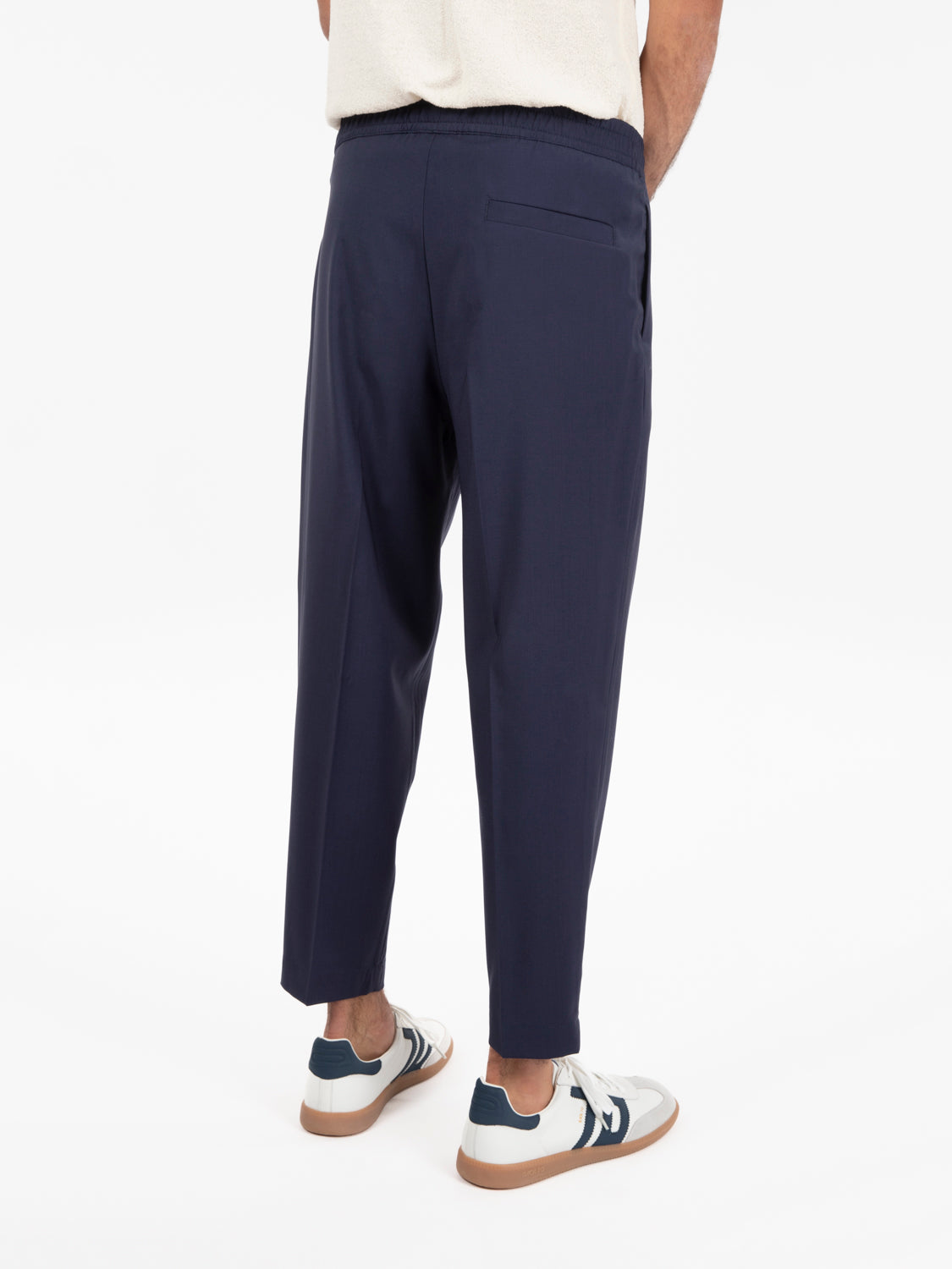 Pantaloni Savoys blu cina