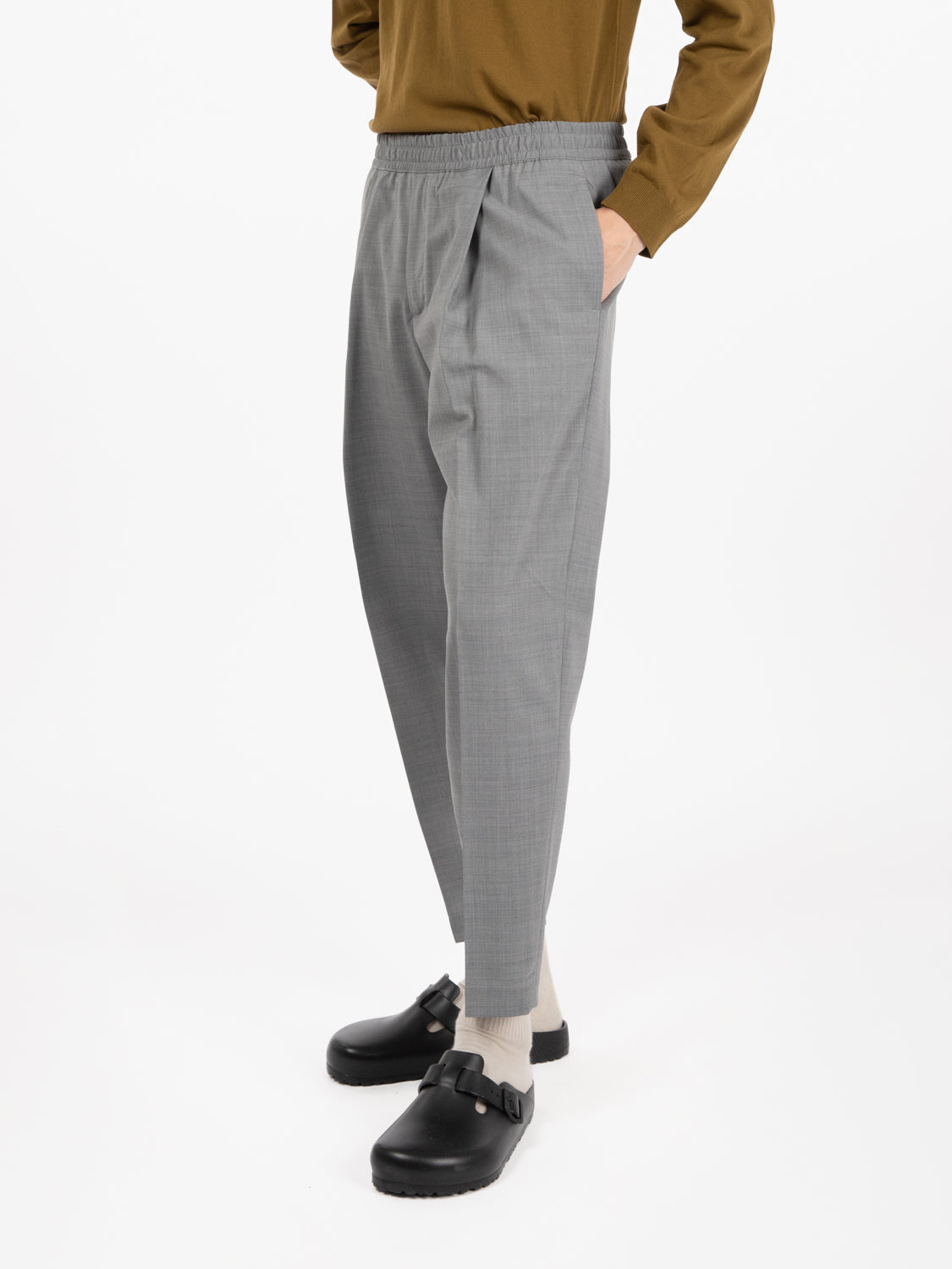 Pantaloni Savoys pietra