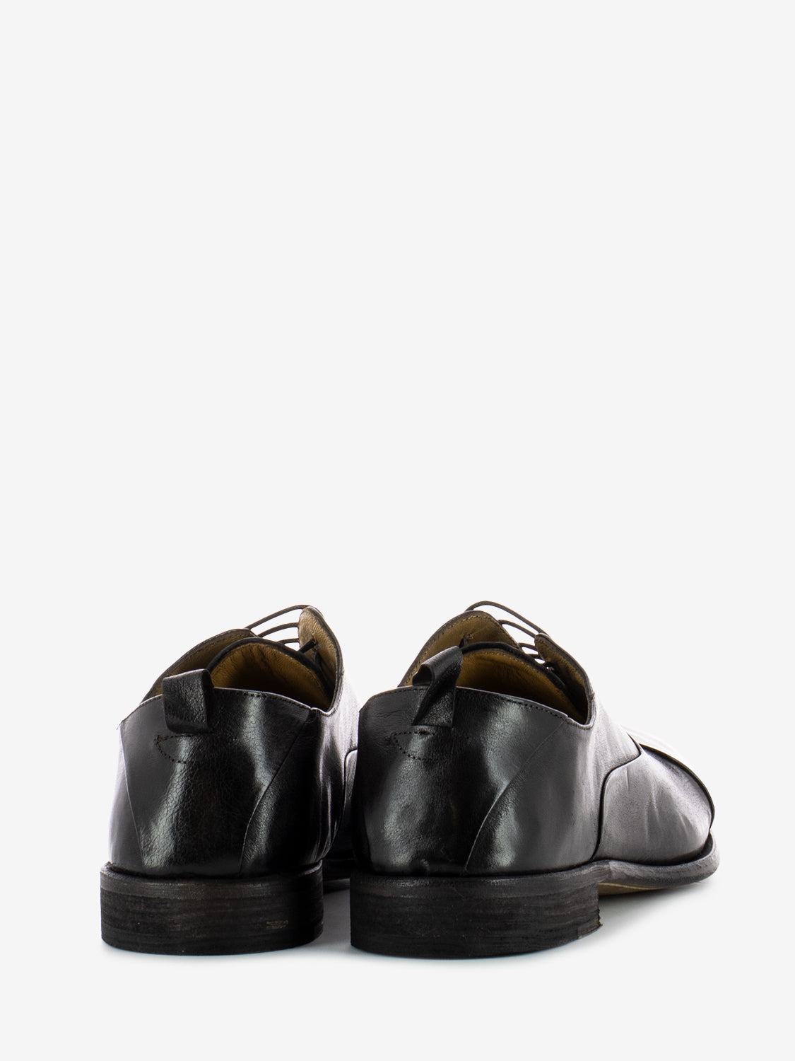 Ebony Canglav Leather Oxford