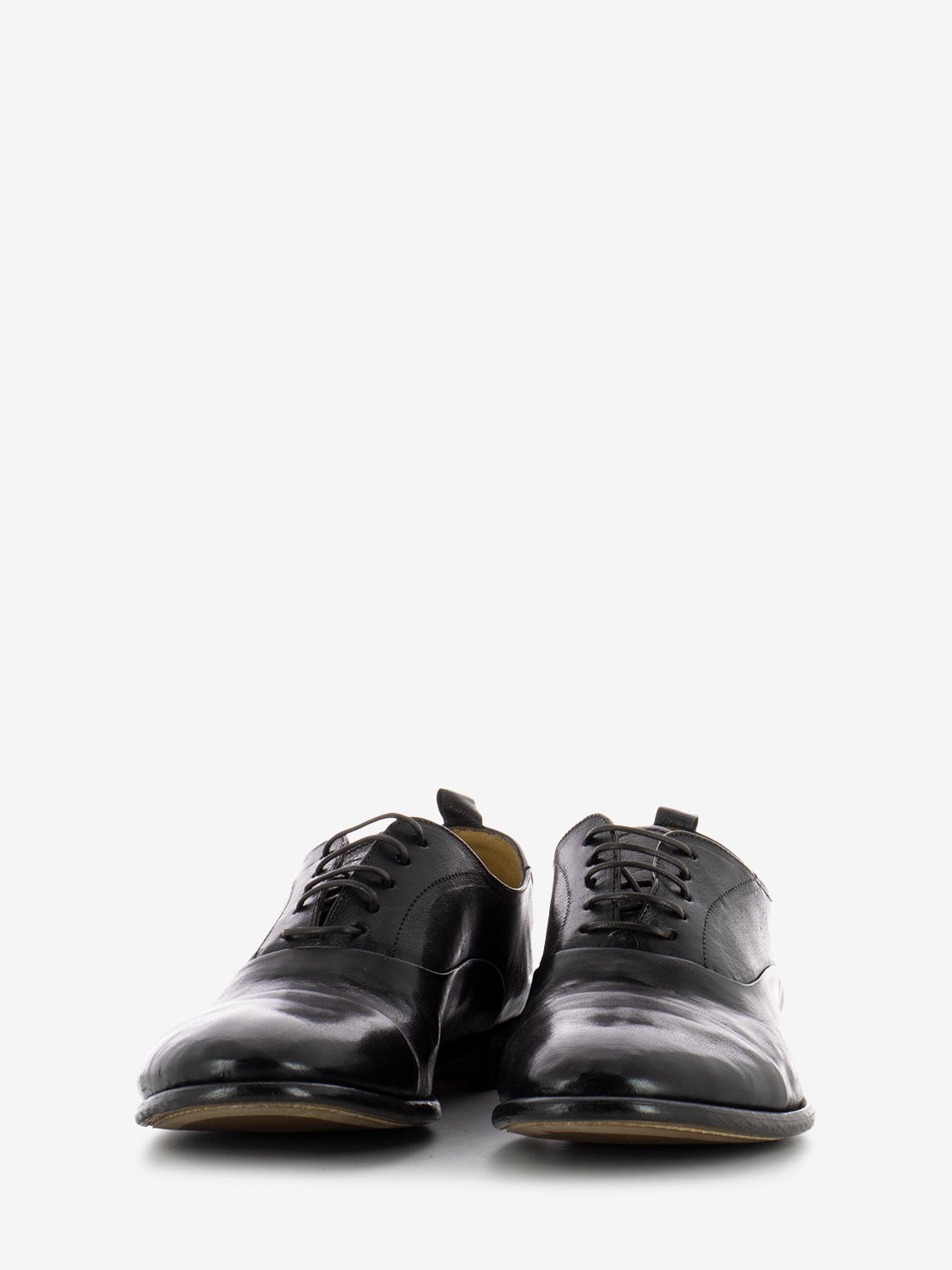 Ebony Canglav Leather Oxford