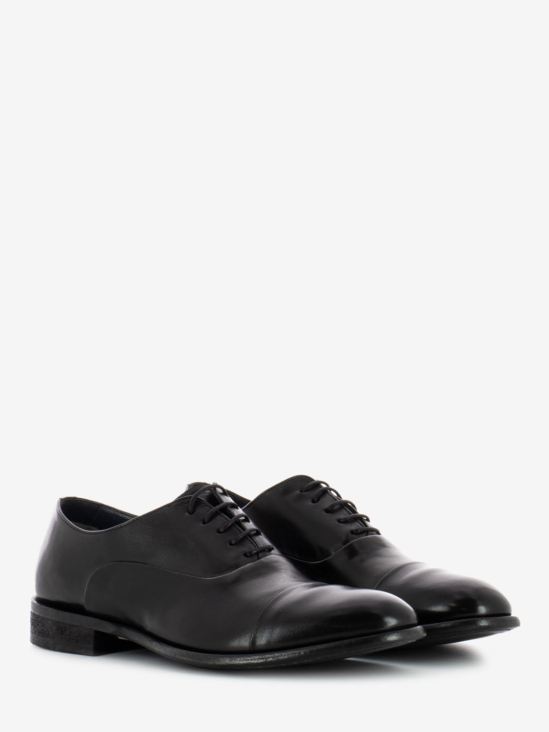 Oxford Anilcol in black leather