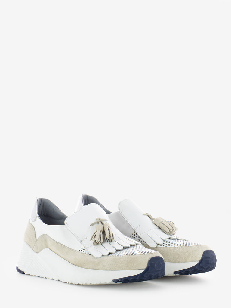 CALPIERRE - Sneakers Arena havana / bianco