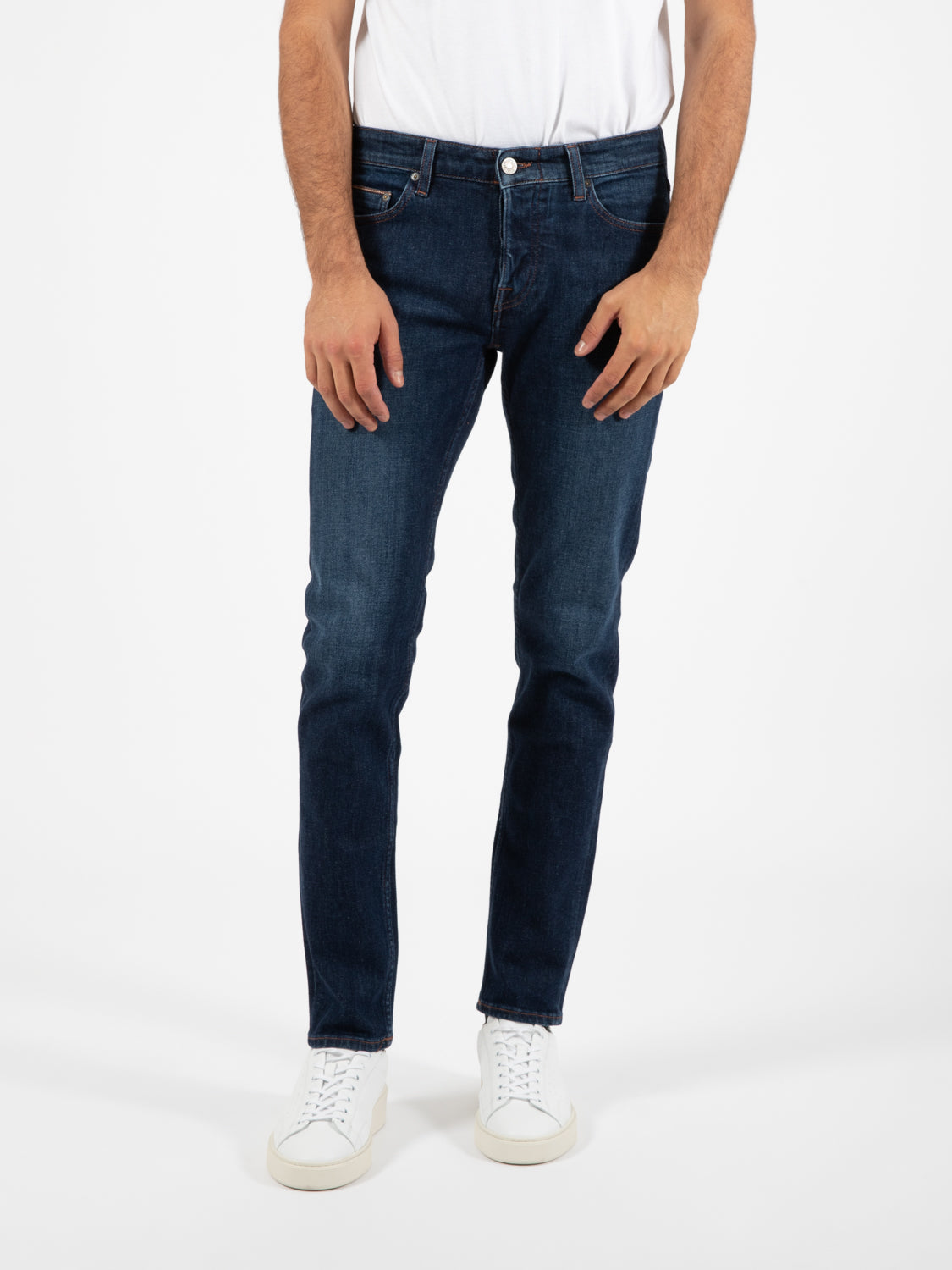 Jeans Bodies slim fit blu scuro