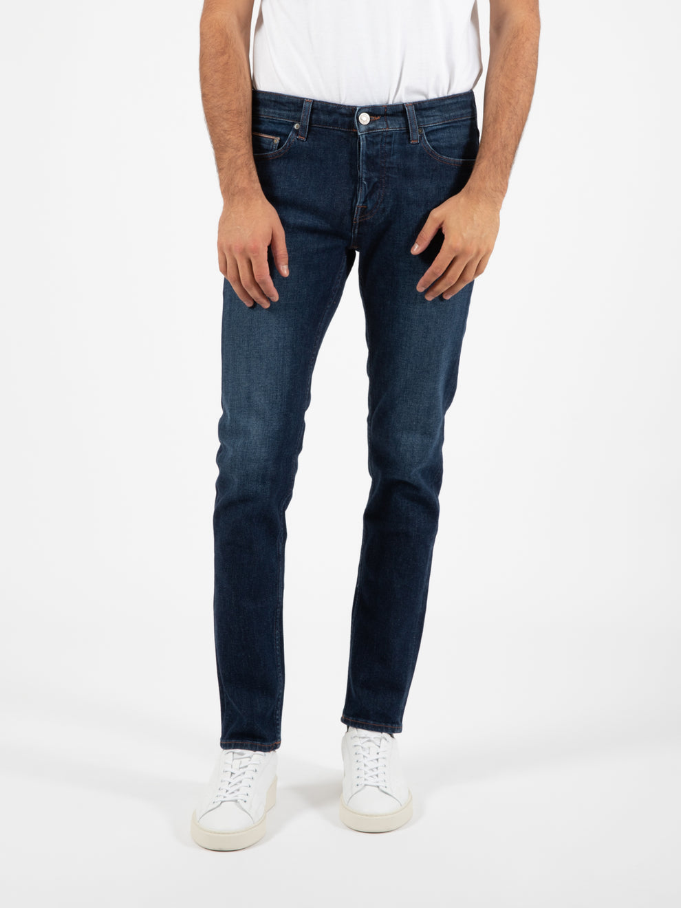 Jeans Bodies slim fit blu scuro