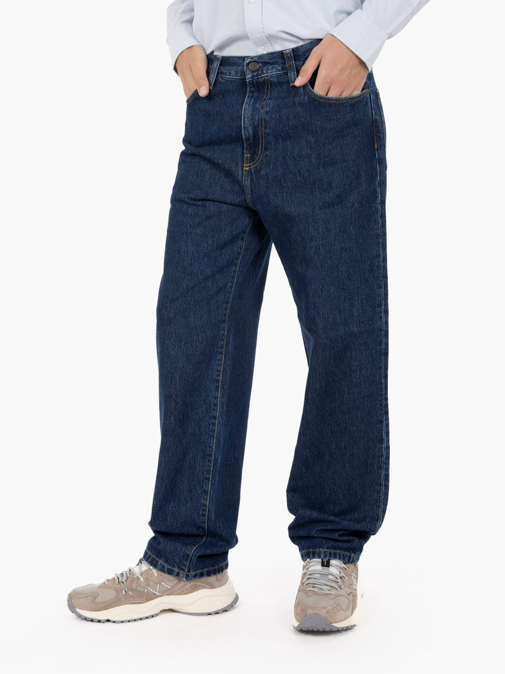 Aaron Pant blu stone washed