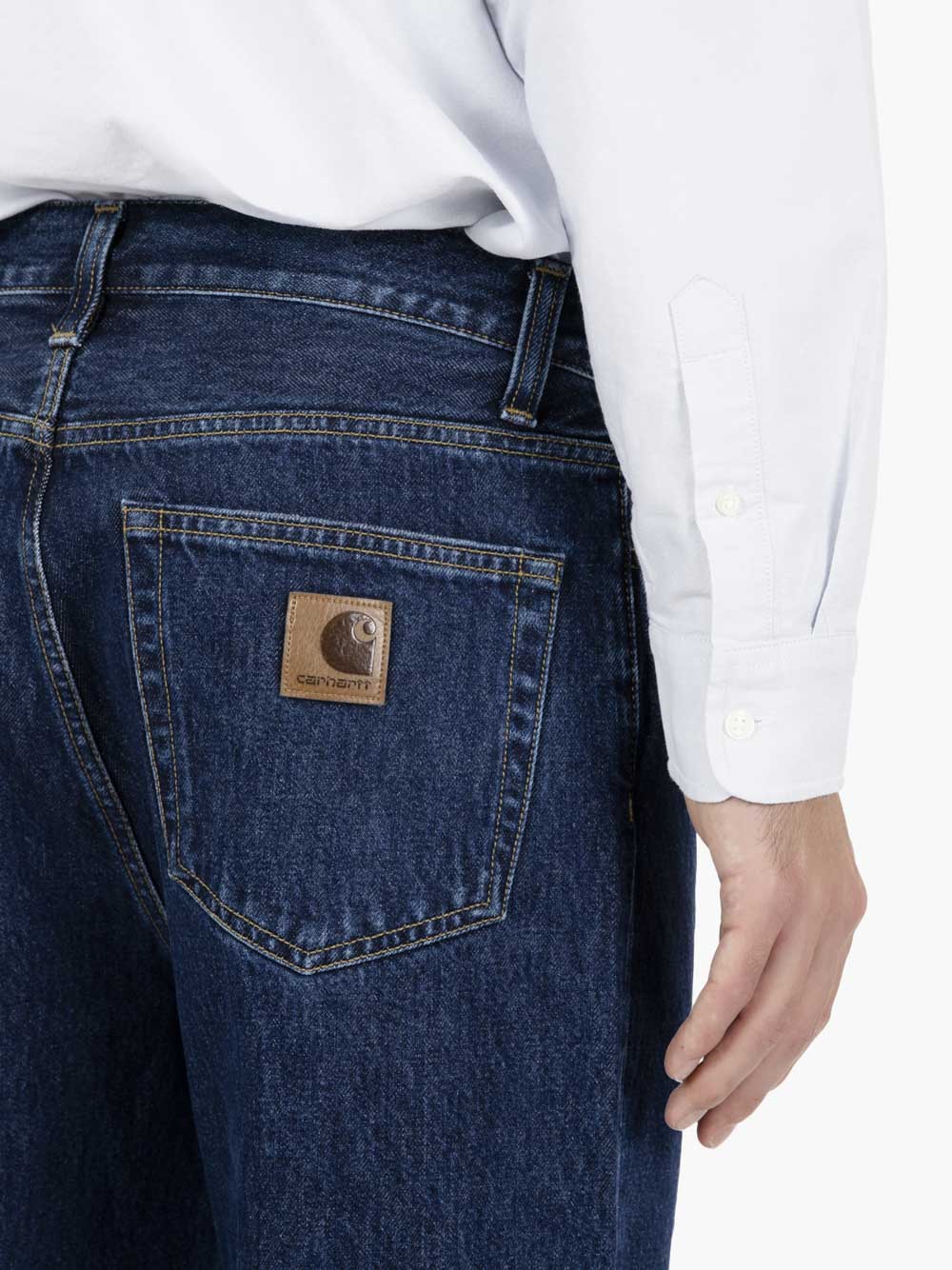 Aaron Pant blu stone washed
