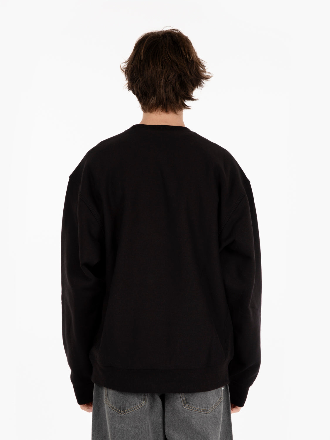 American script sweat black