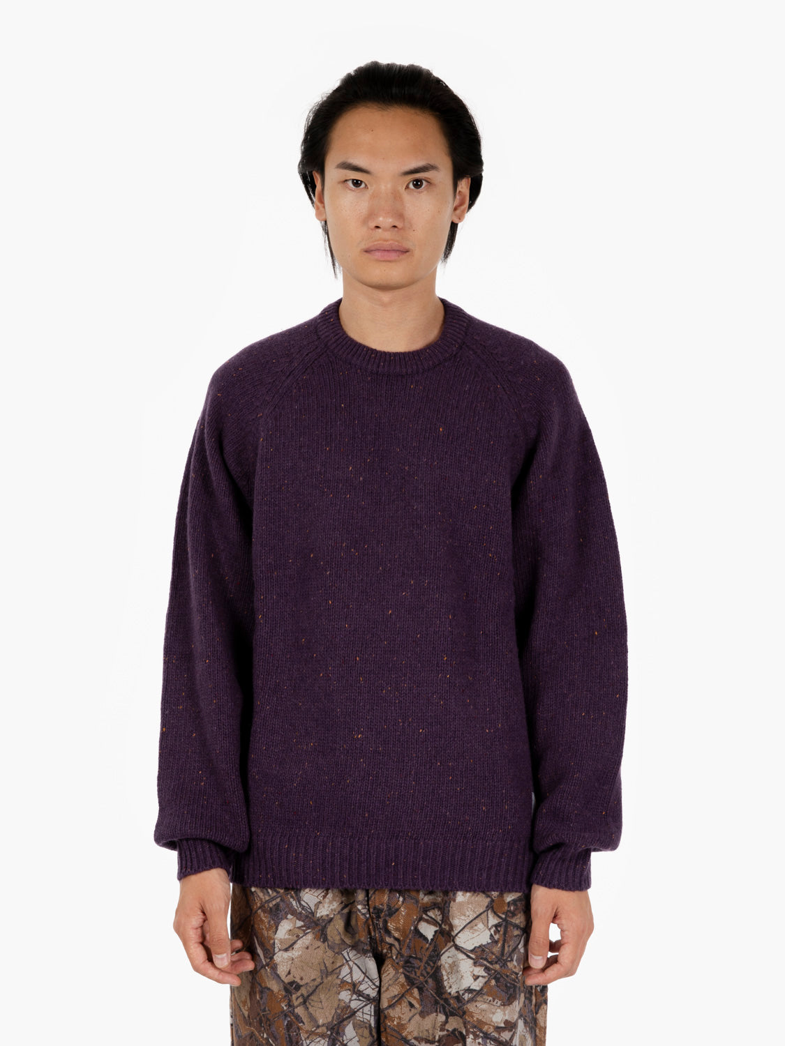 Anglicistic sweater speckled lokers